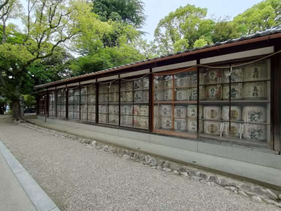 西宮神社の酒樽